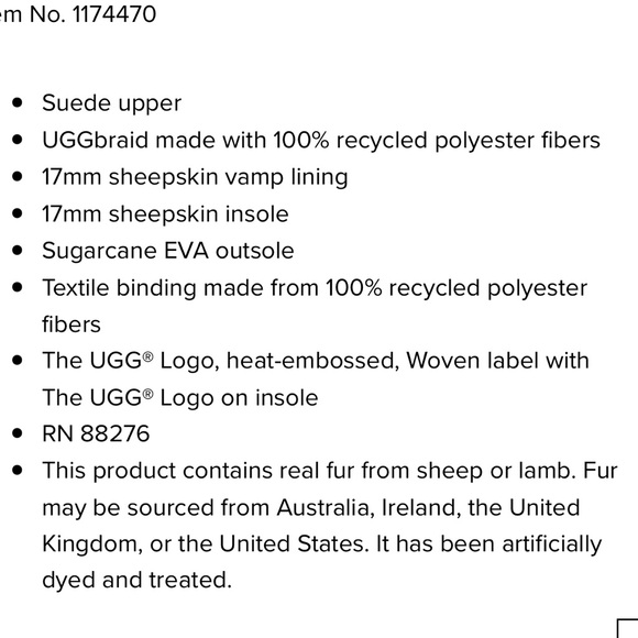 UGG Women’s Chestnut Tasman Slippers Size 8 - Picture 8 of 8